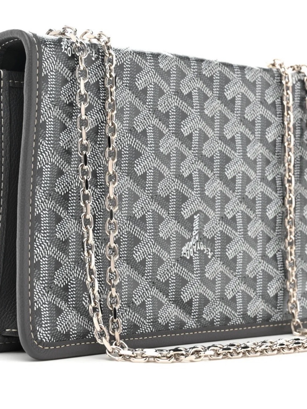 GOYARD Goyardine Alexander Bag (Grey)